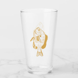 Cristal de pinta de pescado solar