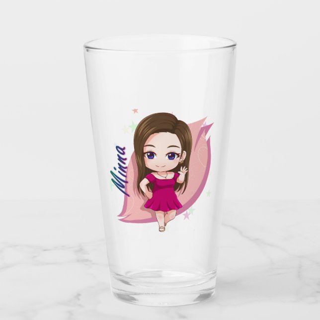 Cristal de pinta - Minna Chibi (Anverso)