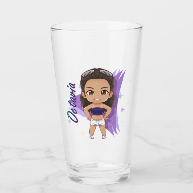 Cristal de pinta - Octavia Chibi (Anverso)