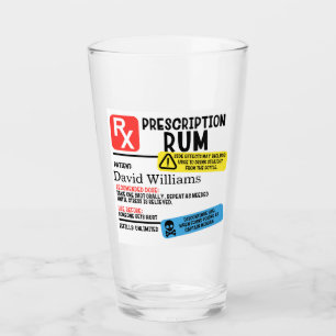 Cristal de rum de prescripción personalizada