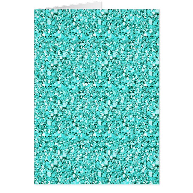 Cristal druso azul acuamarina (Frente)