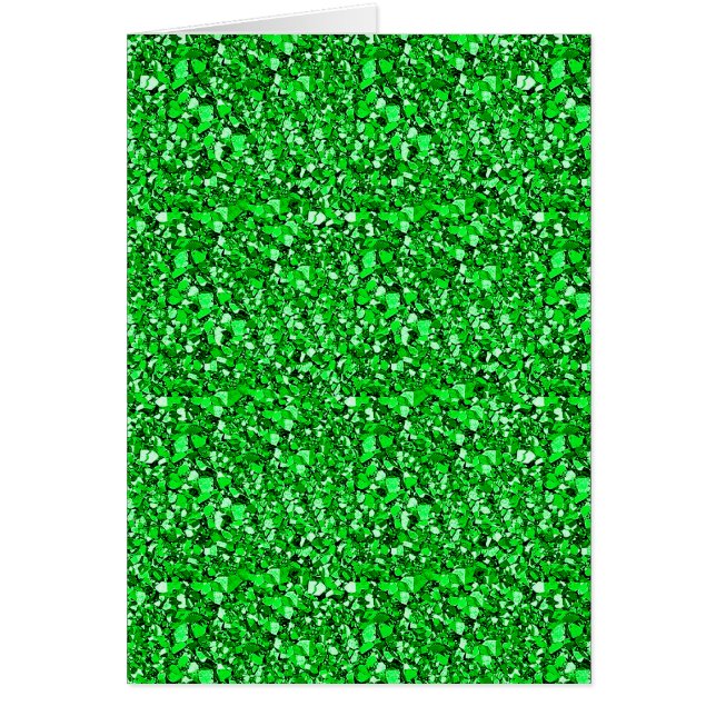 Cristal druso - verde esmeralda (Frente)