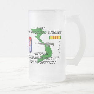 Cristal Esmerilado 11mo Taza helada Vietnam ligera de los Inf