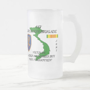 Cristal Esmerilado 1r Taza helada Vietnam de la aviación