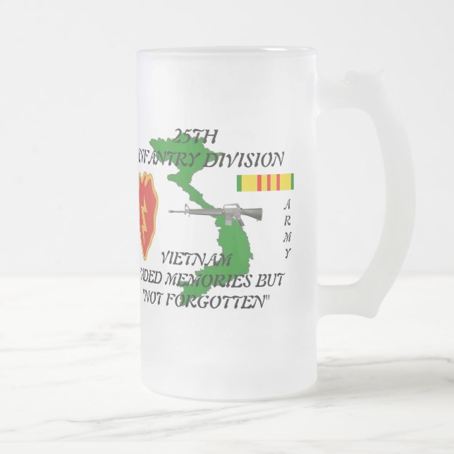 Cristal Esmerilado 25to Taza helada Vietnam de los Inf (Derecha)