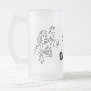 Cristal Esmerilado Causa #1 de la taza del divorcio