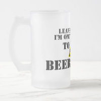 Déjeme solo - taza de cerveza gruñona