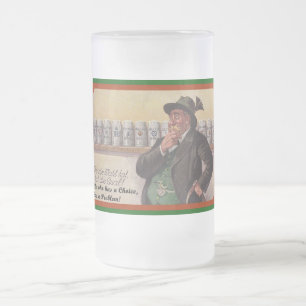 CRISTAL ESMERILADO ¡DIVERSIÓN! ~ ALEMÁN DE LA TAZA DE CERVEZA DEL