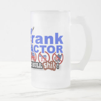 Cristal Esmerilado El vidrio gordo grande del factor de Frank… Taza