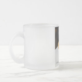 Cristal Esmerilado Impulsado por Café – Diseño Divertido de Taza para