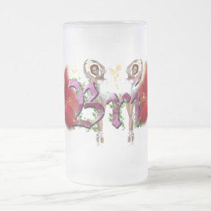 Cristal Esmerilado La taza de Bri