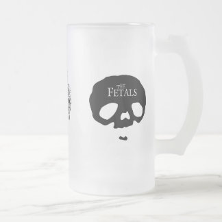 Cristal Esmerilado La taza de cerveza de Fetals