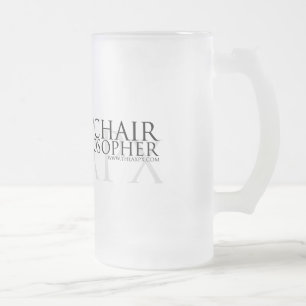 Cristal Esmerilado La taza de cerveza helada AxPx