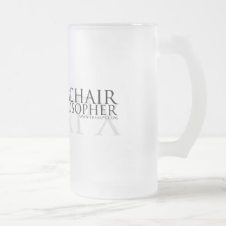 Cristal Esmerilado La taza de cerveza helada AxPx