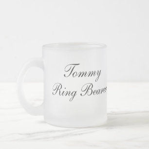 Cristal Esmerilado La taza de los niños personalizados