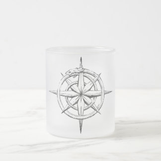 Cristal Esmerilado La taza del efecto de Dante