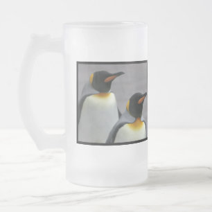Cristal Esmerilado Los pingüinos que marchaban helaron la taza de