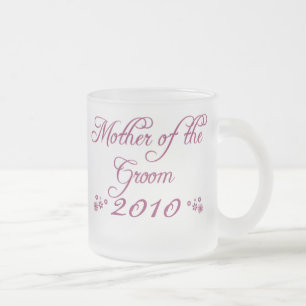 Cristal Esmerilado Madre adaptable púrpura de la taza helada novio
