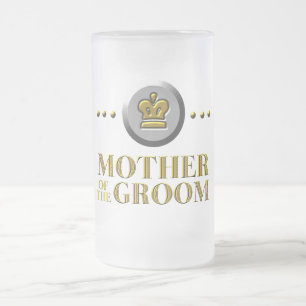 CRISTAL ESMERILADO MADRE DE LA TAZA ROYALE DEL NOVIO