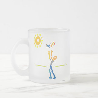 Cristal Esmerilado ¡Mecanografíe la taza del papá - el día de padre