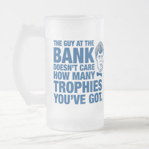 Cristal Esmerilado Muchacho bonito Floyd: Taza helada espabilado de