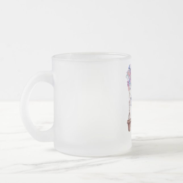 Cristal Esmerilado MugStyle: Mug de vidrio escarchado Nuestra taza de (Izquierda)