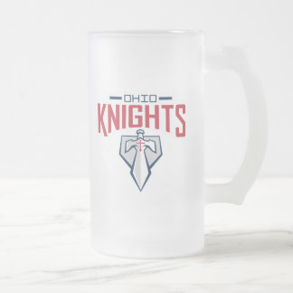 Cristal Esmerilado Ohio Knights la taza de cerveza