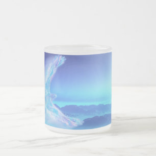 Cristal Esmerilado Phoenix de la taza del norte