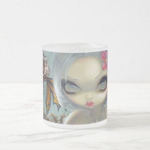 Cristal Esmerilado "Poissons Volants: Taza de Le Poisson-León"