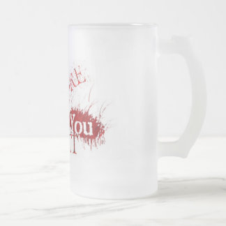 Cristal Esmerilado Socávelo taza de Frost