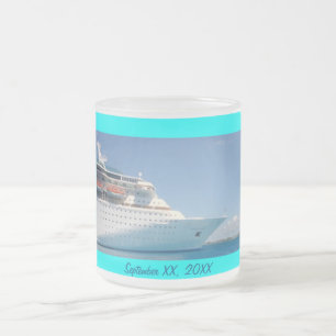 Cristal Esmerilado Sovereign de la taza de los mares