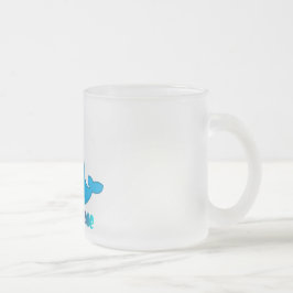 Cristal Esmerilado Soy taza adorable de Narwhal