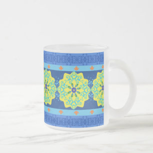 Cristal Esmerilado Taza 02 de la teja de Morroccan