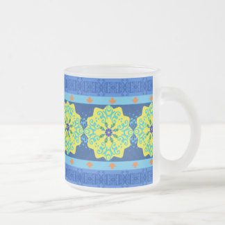 Cristal Esmerilado Taza 02 de la teja de Morroccan