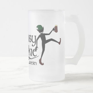 Cristal Esmerilado Taza achispada de Piskie