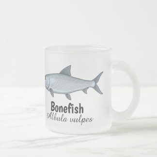 Cristal Esmerilado Taza Bonefish Frosted de SciPerspective