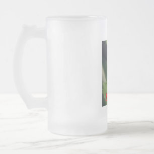 Cristal Esmerilado Taza con la foto de una iguana