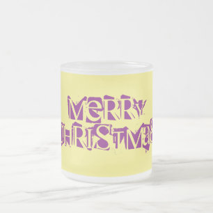 Cristal Esmerilado taza de café