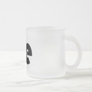 Cristal Esmerilado Taza de café de la mina
