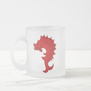 Cristal Esmerilado Taza de café de vidrio con escarcha SCA Tir-y-Don
