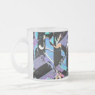 Cristal Esmerilado Taza de café horrible