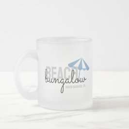 Cristal Esmerilado Taza de café para huéspedes de Airbnb | Alquiler d