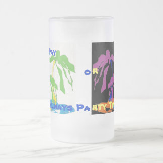 Cristal Esmerilado Taza de cerveza