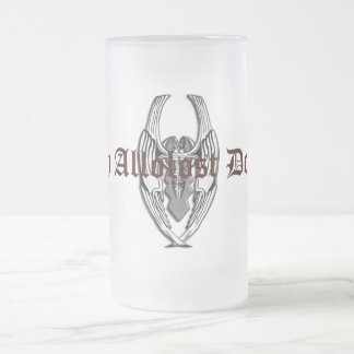 Cristal Esmerilado Taza de cerveza de Adorian