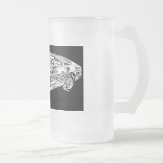 Cristal Esmerilado Taza de cerveza de Datsun 280zx