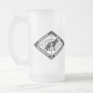 Cristal Esmerilado Taza de cerveza de PRSAR