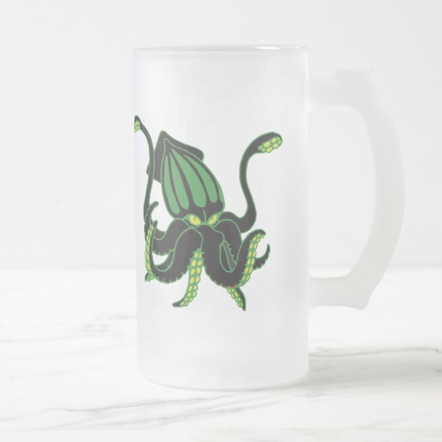 Cristal Esmerilado Taza de cerveza de TEAM-CHOCO (Derecha)