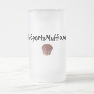 Cristal Esmerilado Taza de cerveza del mollete de TheSports