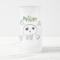 Taza de cerveza del veneno