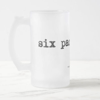 Cristal Esmerilado Taza de cerveza escarchada